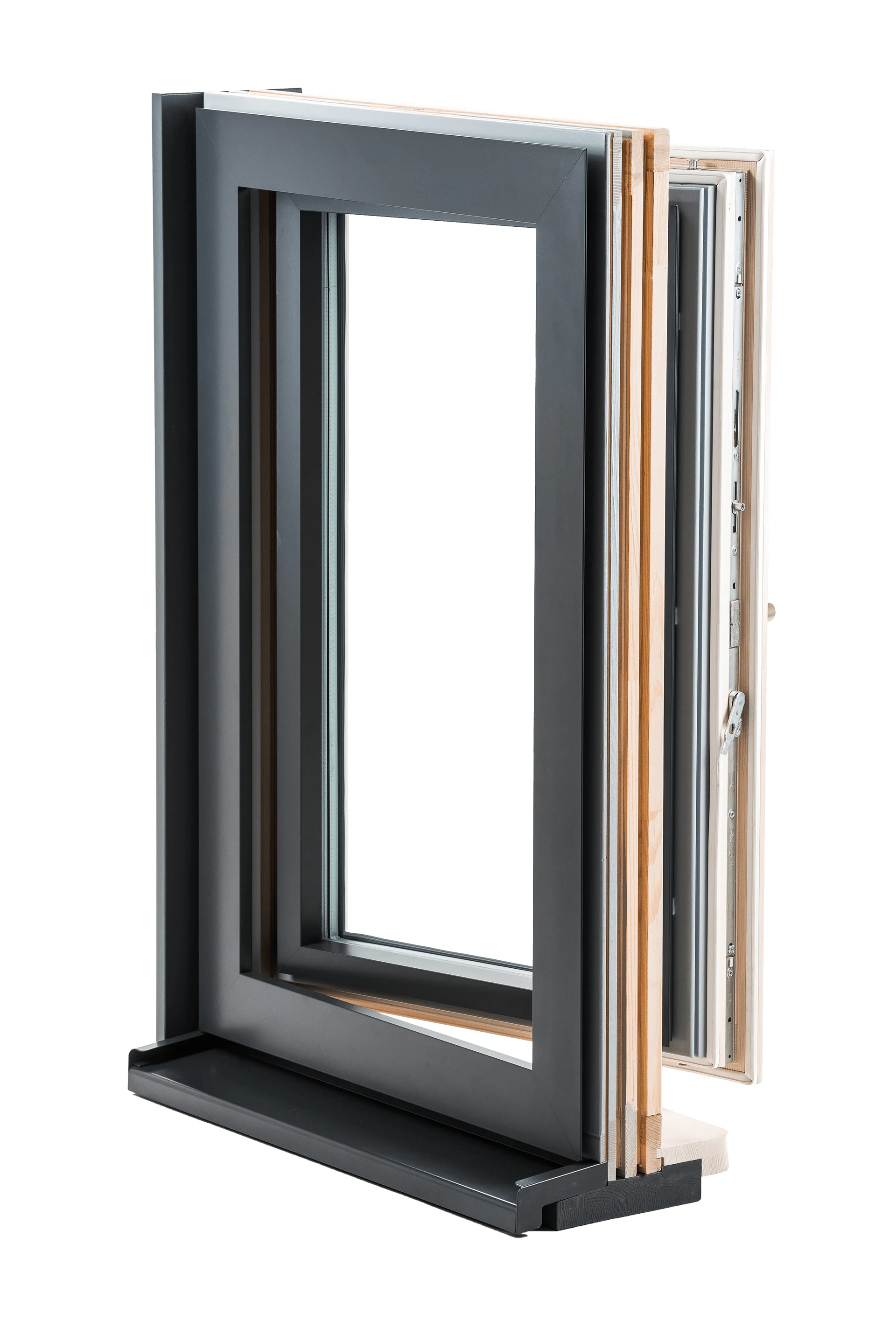 WOODEN-ALUMINIUM WINDOWS